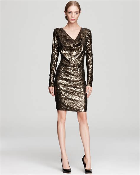 michael kors wedding guest dresses|Michael Kors long sleeve dresses.